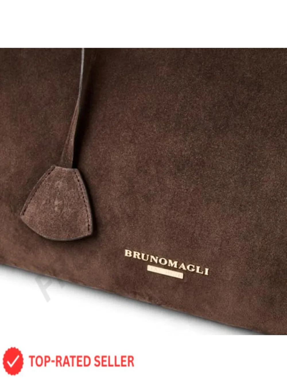 Suede Satchel Handbag with Crossbody Strap, Adjustable, Magnetic Closure